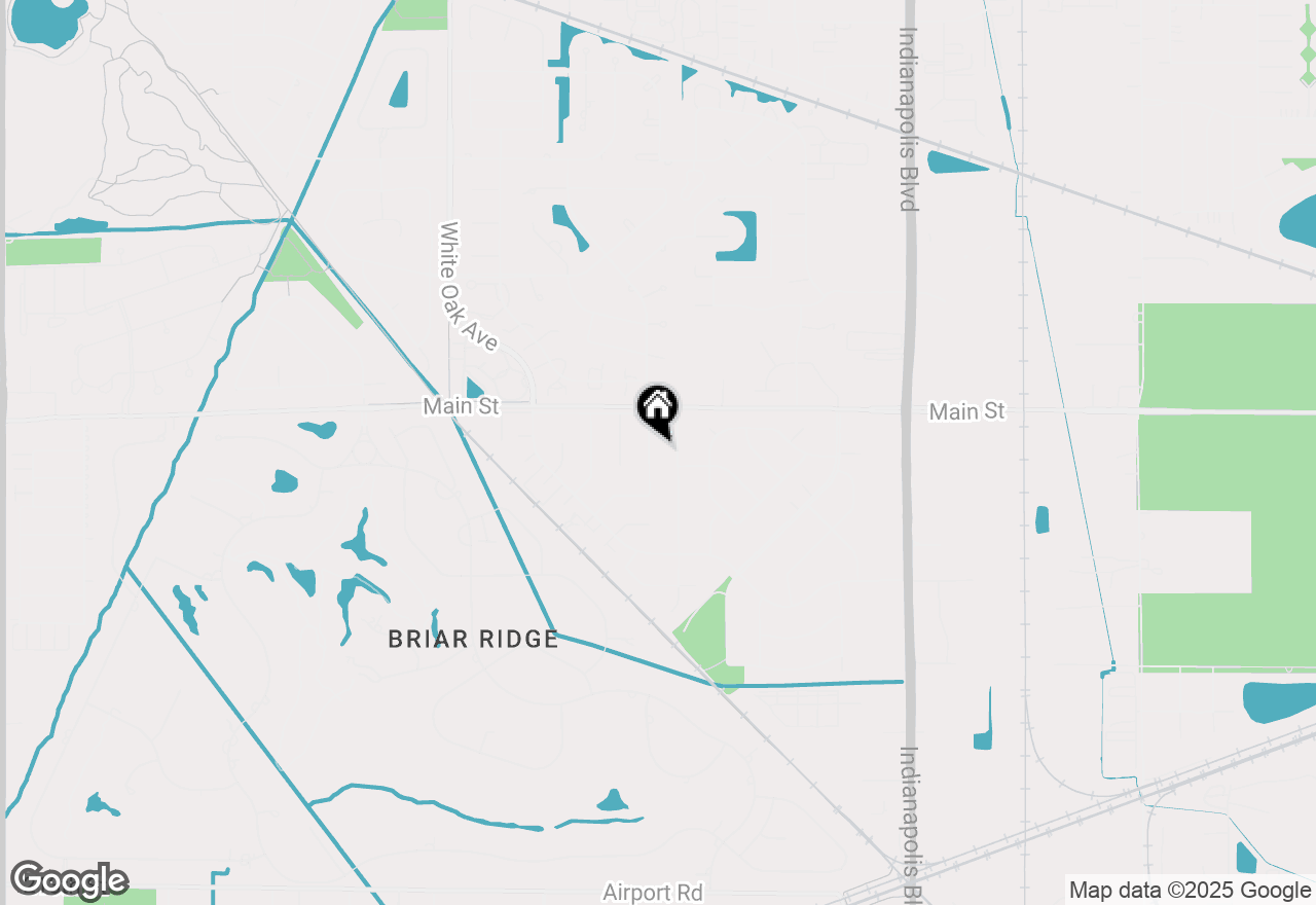 Map of 35 Willow Lane, Schererville, IN 46375