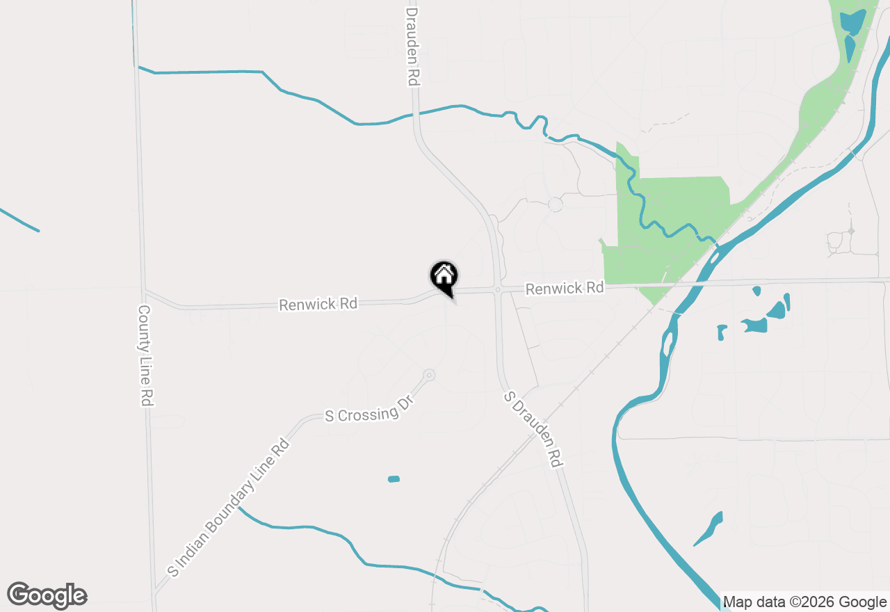 Map of 25420 W Springview Court, Plainfield, IL 60586