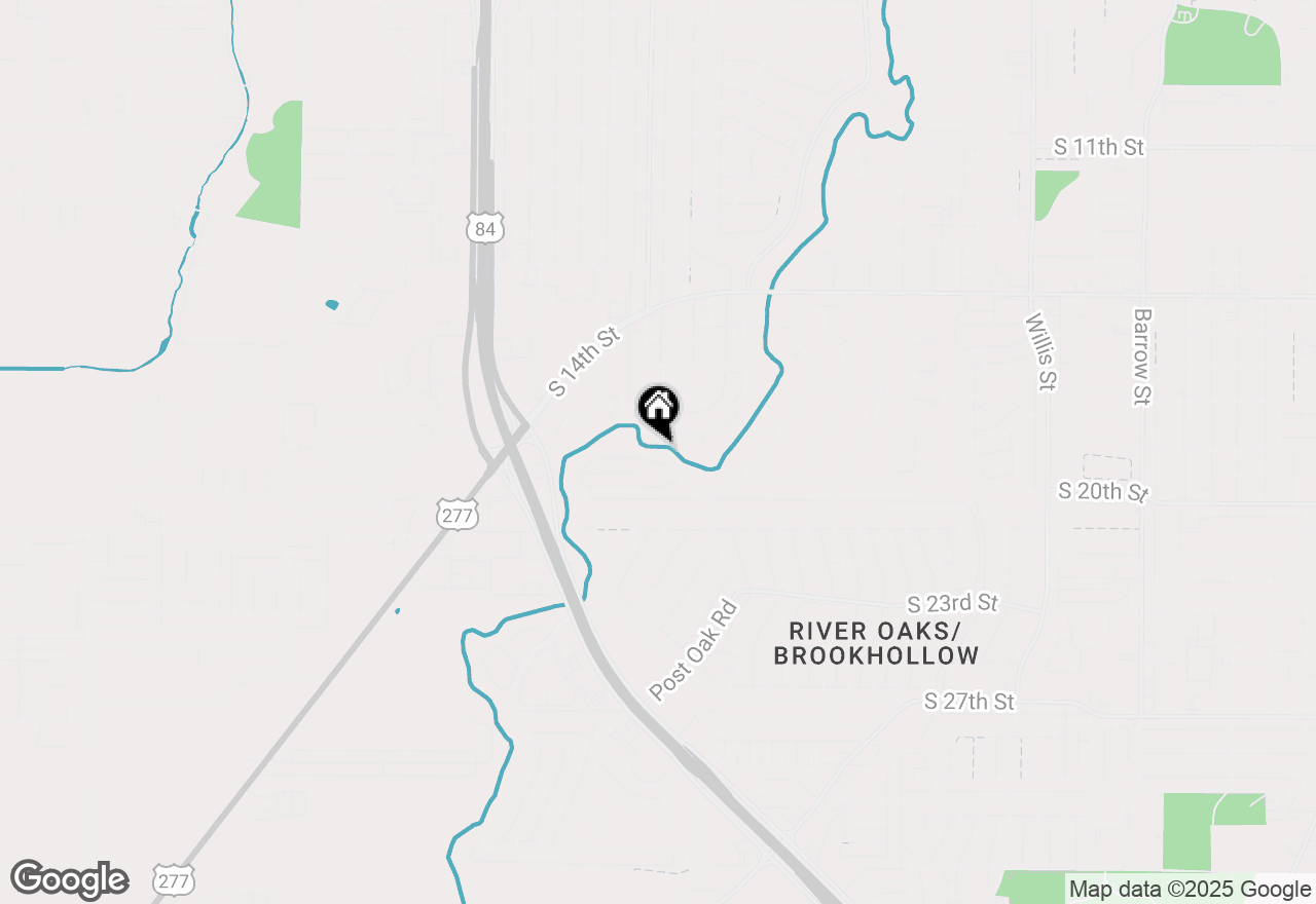 Map of 2018 River Oaks Circle, Abilene, TX 79605