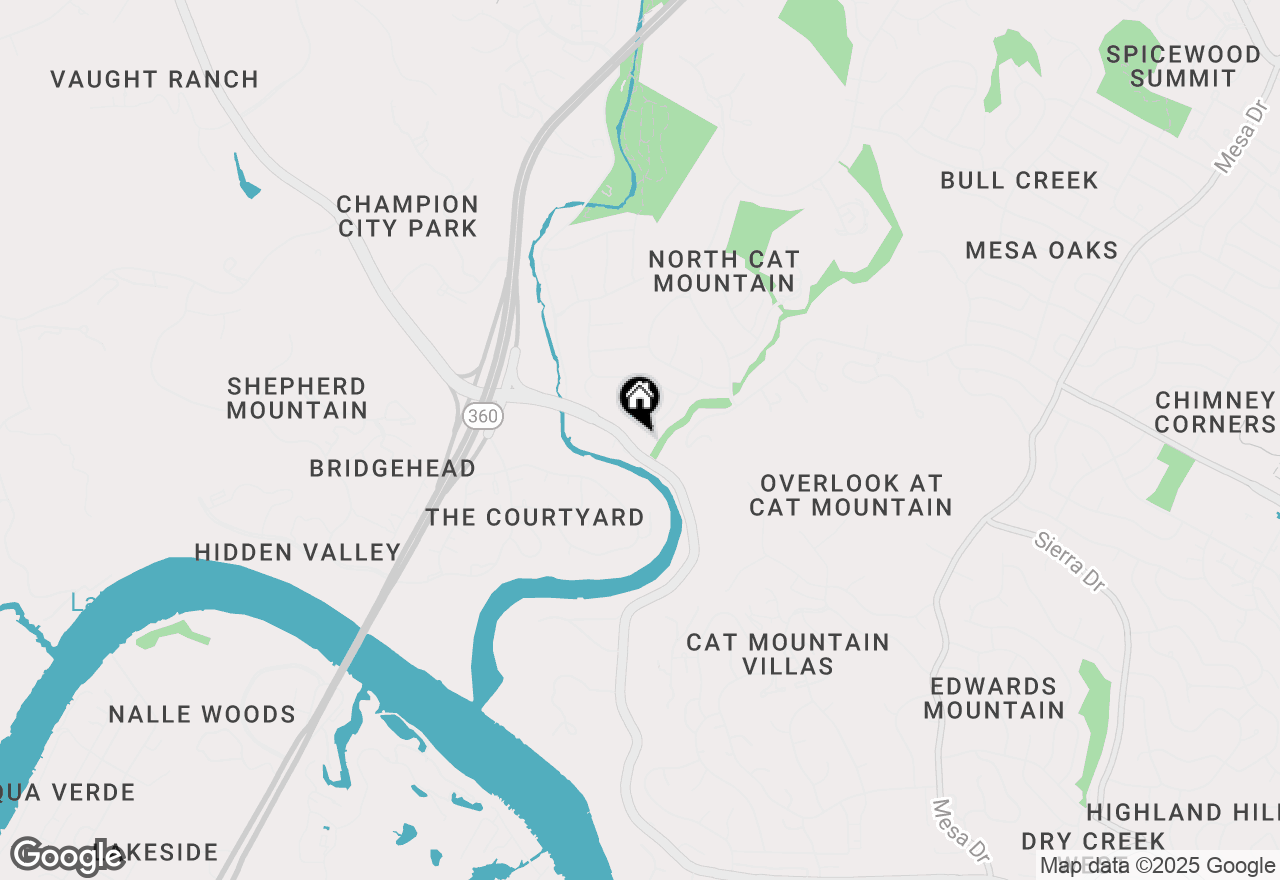 Map of 6302 Gato Path, Austin, TX 78731