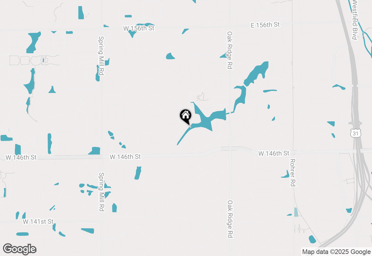 Map of 14751 Adios Pass, Carmel, IN 46032