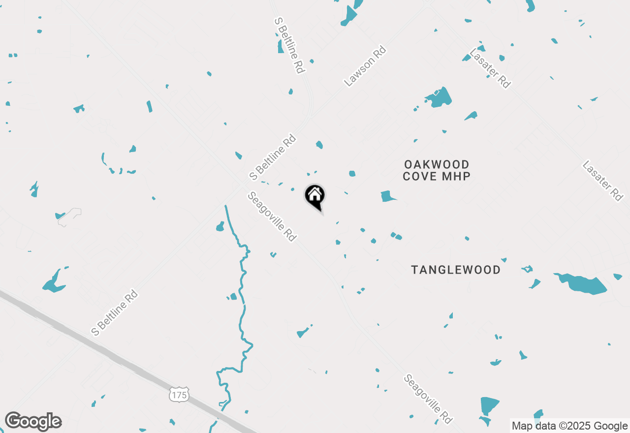 Map of 926 Abigale Lane, Dallas, TX 75253