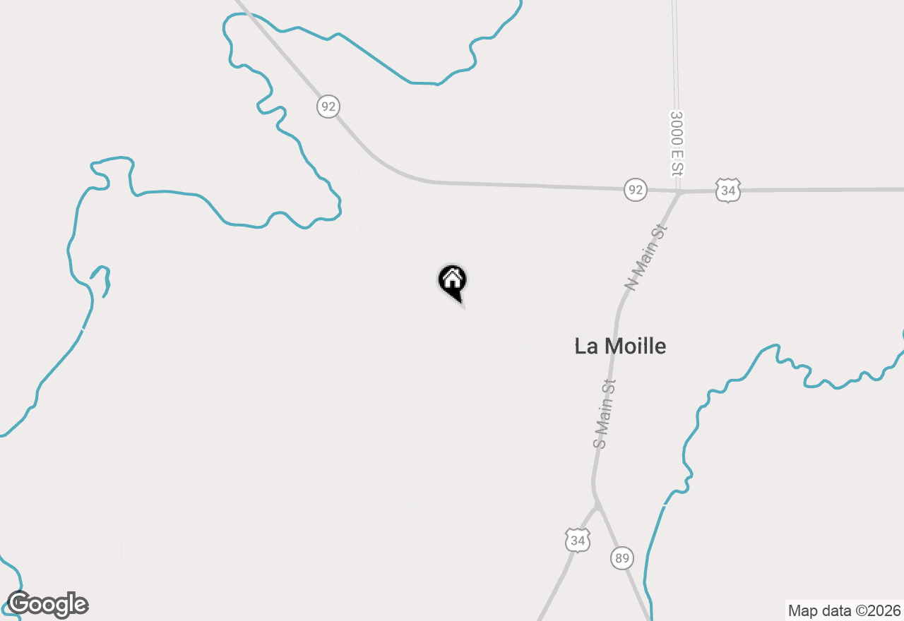 Map of 510 W Railroad Street, Lamoille, IL 61330