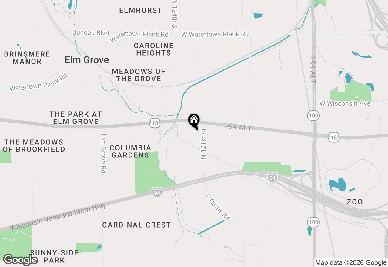 Map of 12209 W Cathedral Ave, Wauwatosa, WI 53226