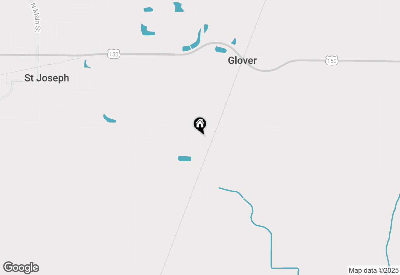 Map of 605 Country Acres Road, St. Joseph, IL 61873