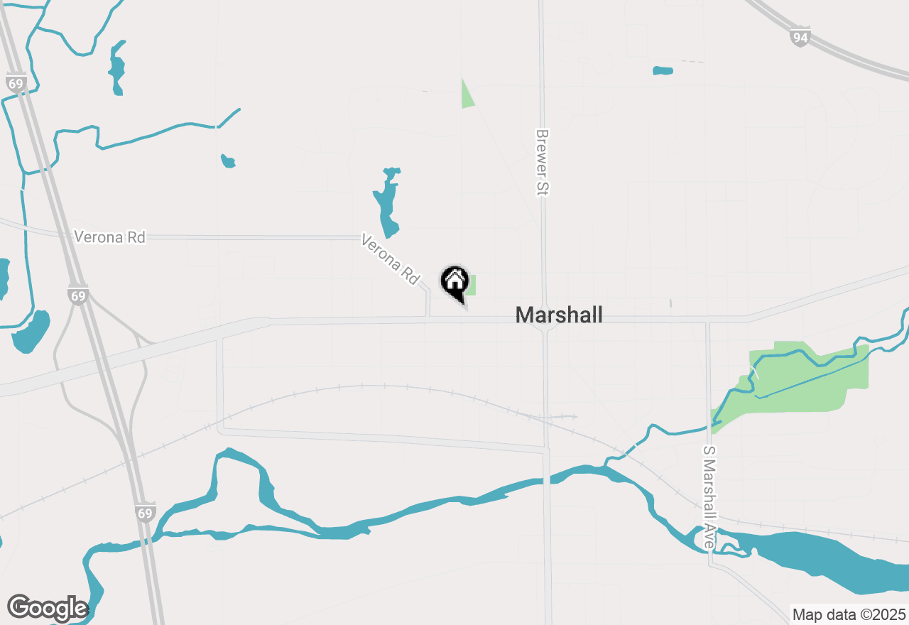 Map of 706 E Michigan Avenue, Marshall, MI 49068