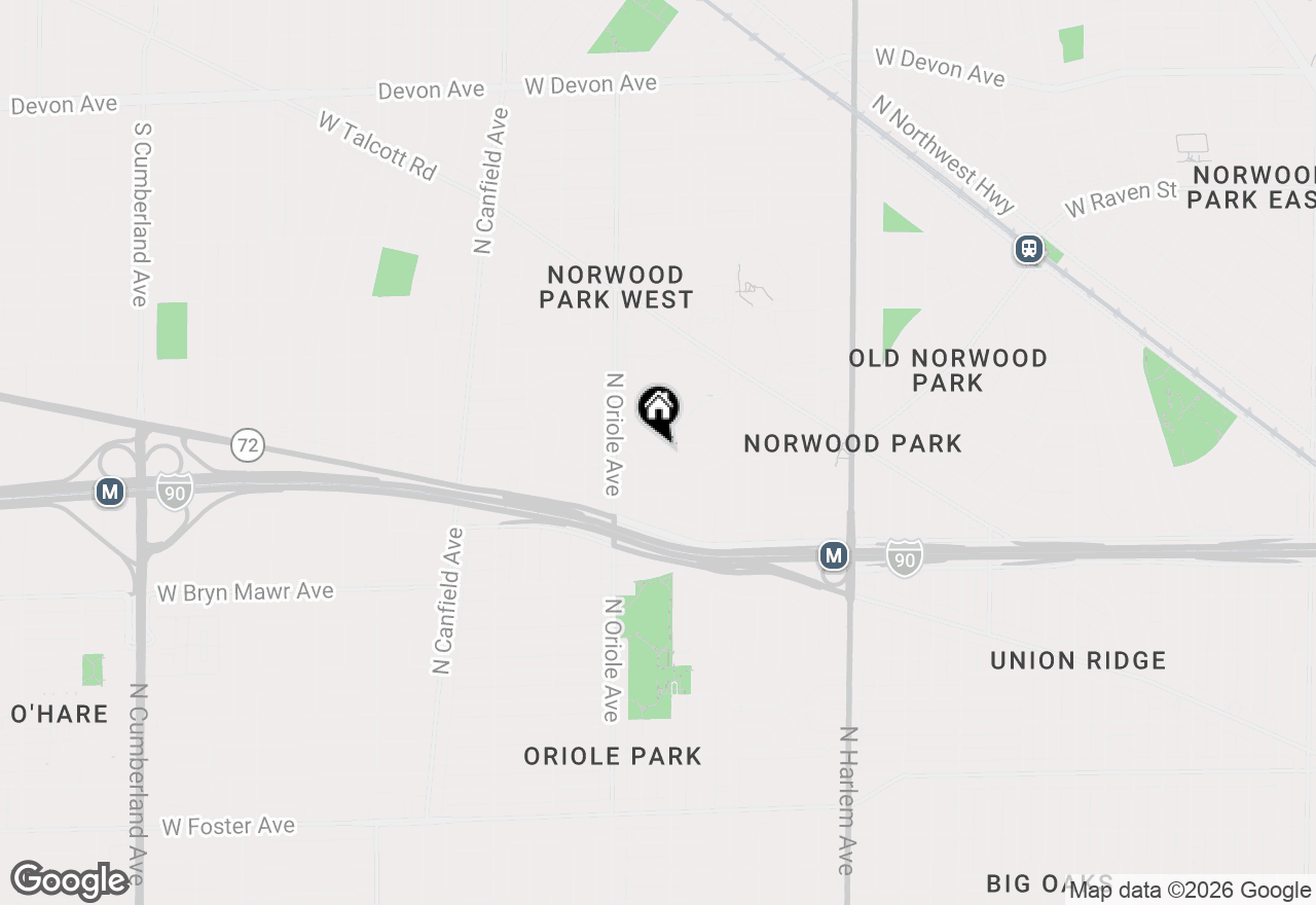 Map of 7515 W Rosedale Avenue, Chicago, IL 60631