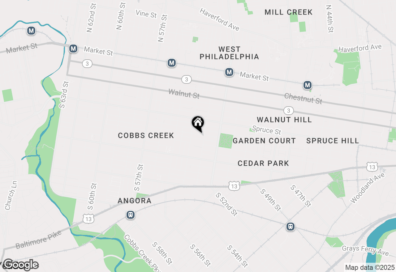 Map of 5326 Osage Avenue, Philadelphia, PA 19143