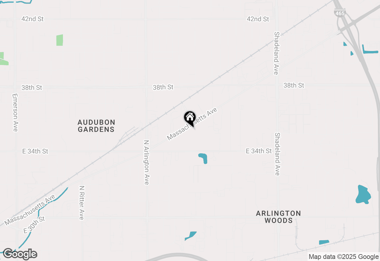 Map of 6345 Massachusetts Avenue, Indianapolis, IN 46226