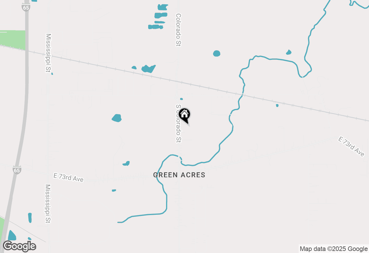 Map of 7009 Colorado Street, Merrillville, IN 46410