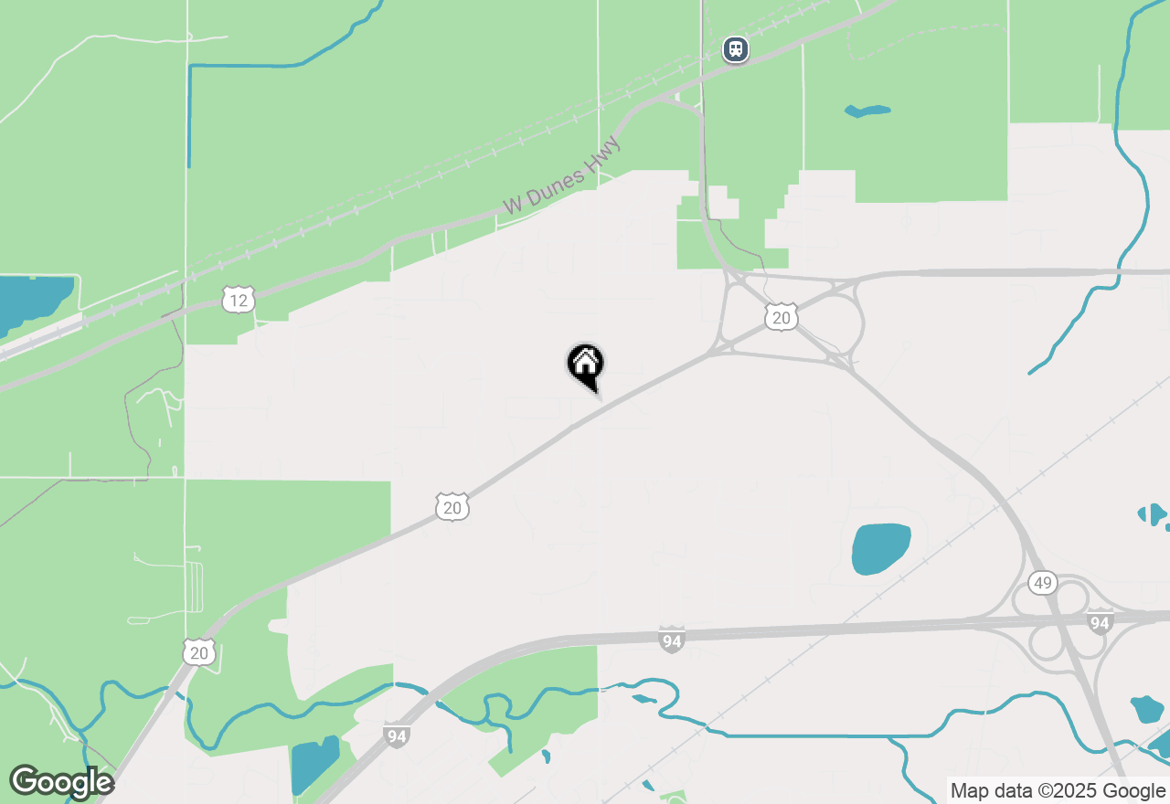 Map of 107 Summertree Drive, Chesterton, IN 46304