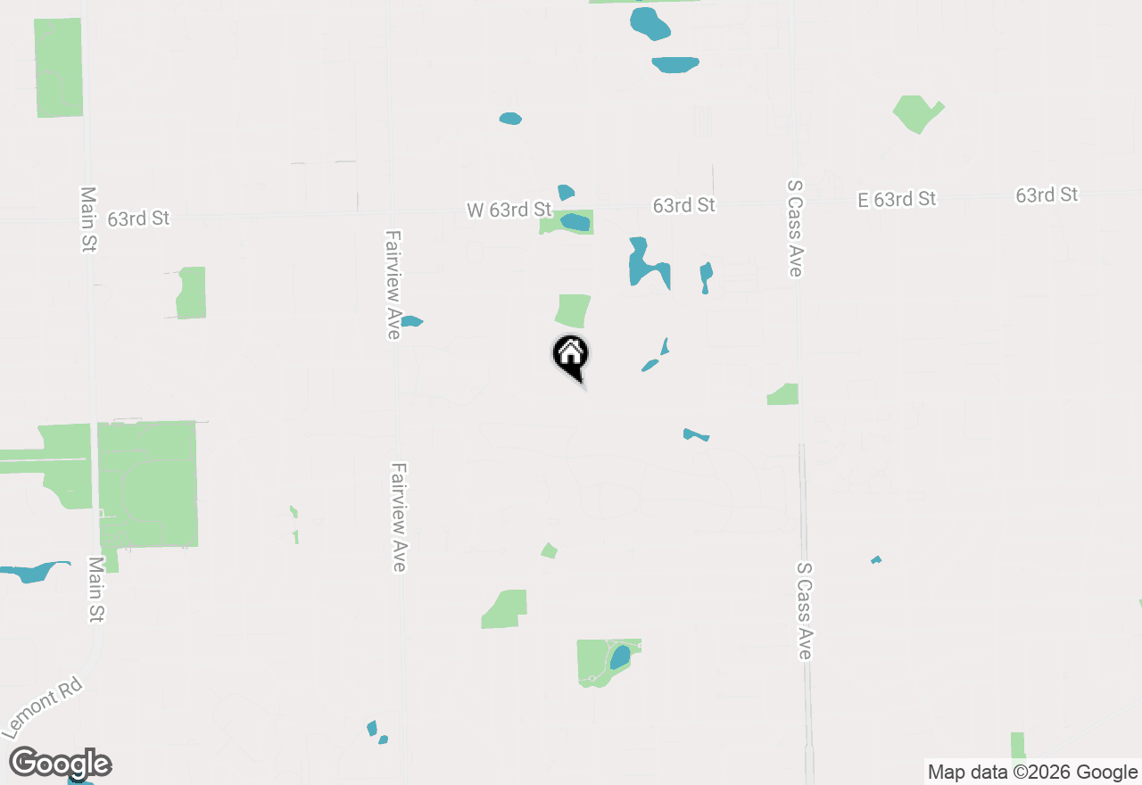 Map of 406 Whipple Lane, Westmont, IL 60559