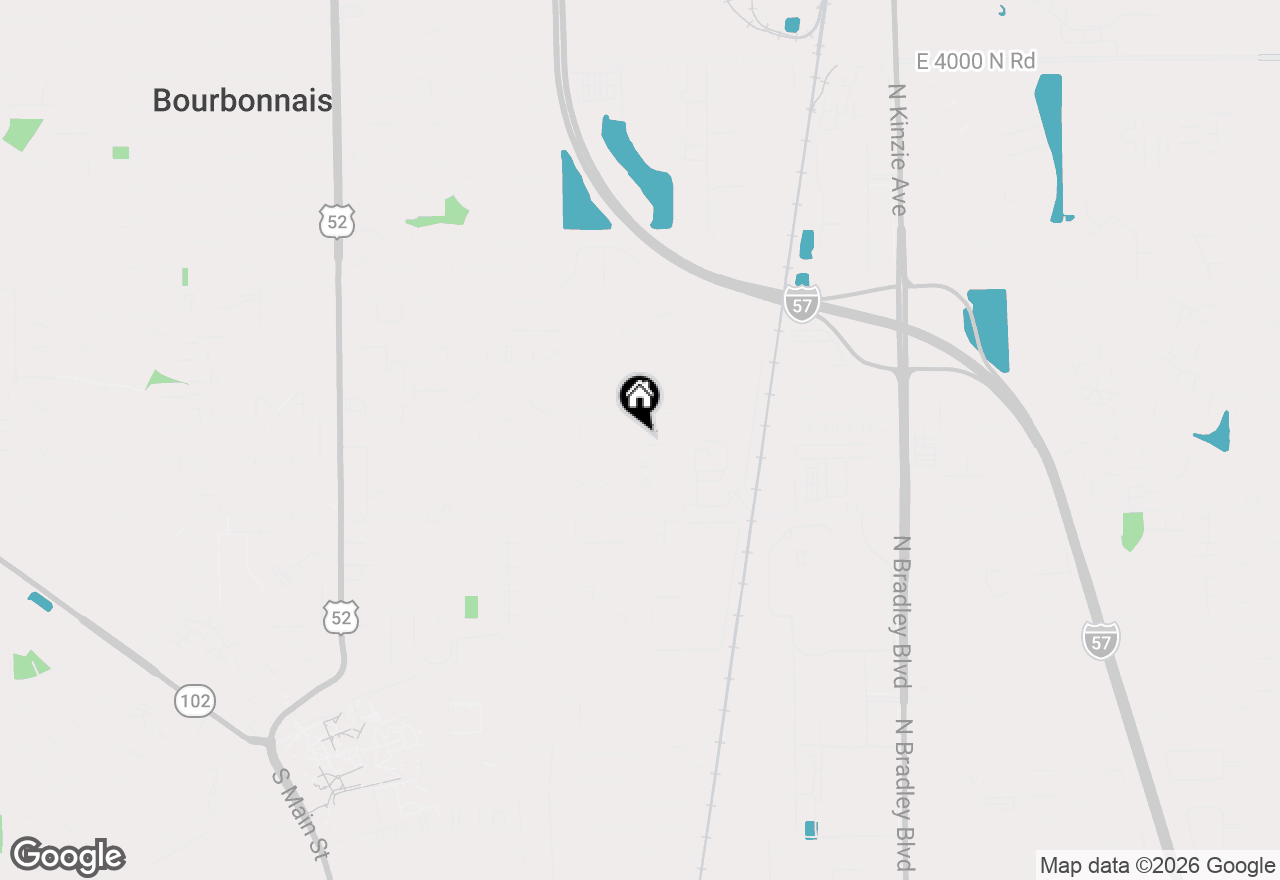 Map of 675 Washington Avenue, Bourbonnais, IL 60914