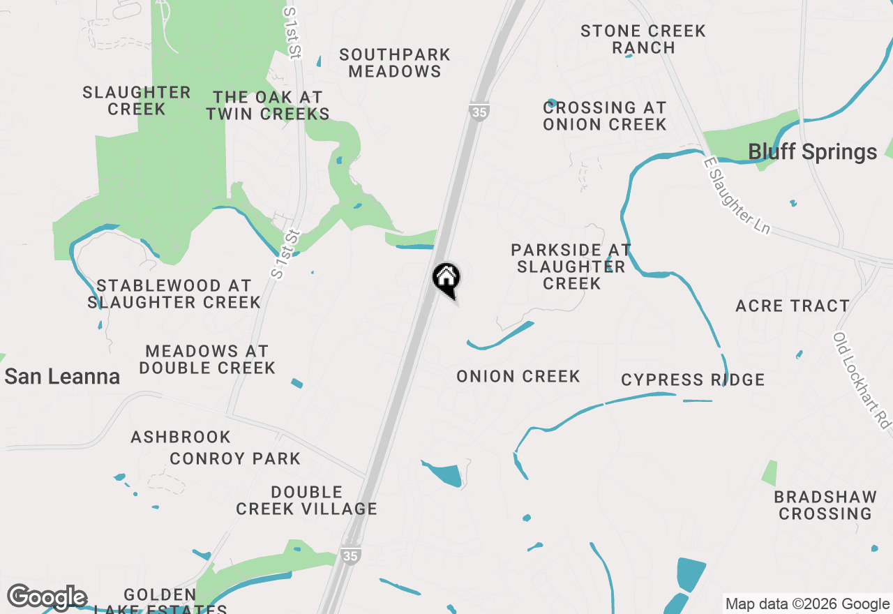 Map of 10505 S I-35 Frontage Rd #2432, Austin, TX 78747