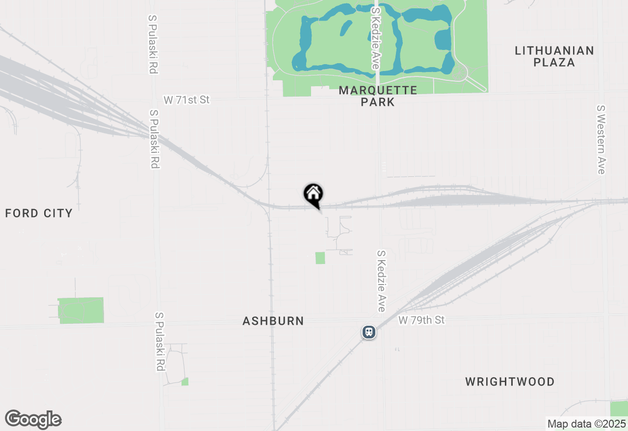 Map of 7509 S Trumbull Avenue, Chicago, IL 60652