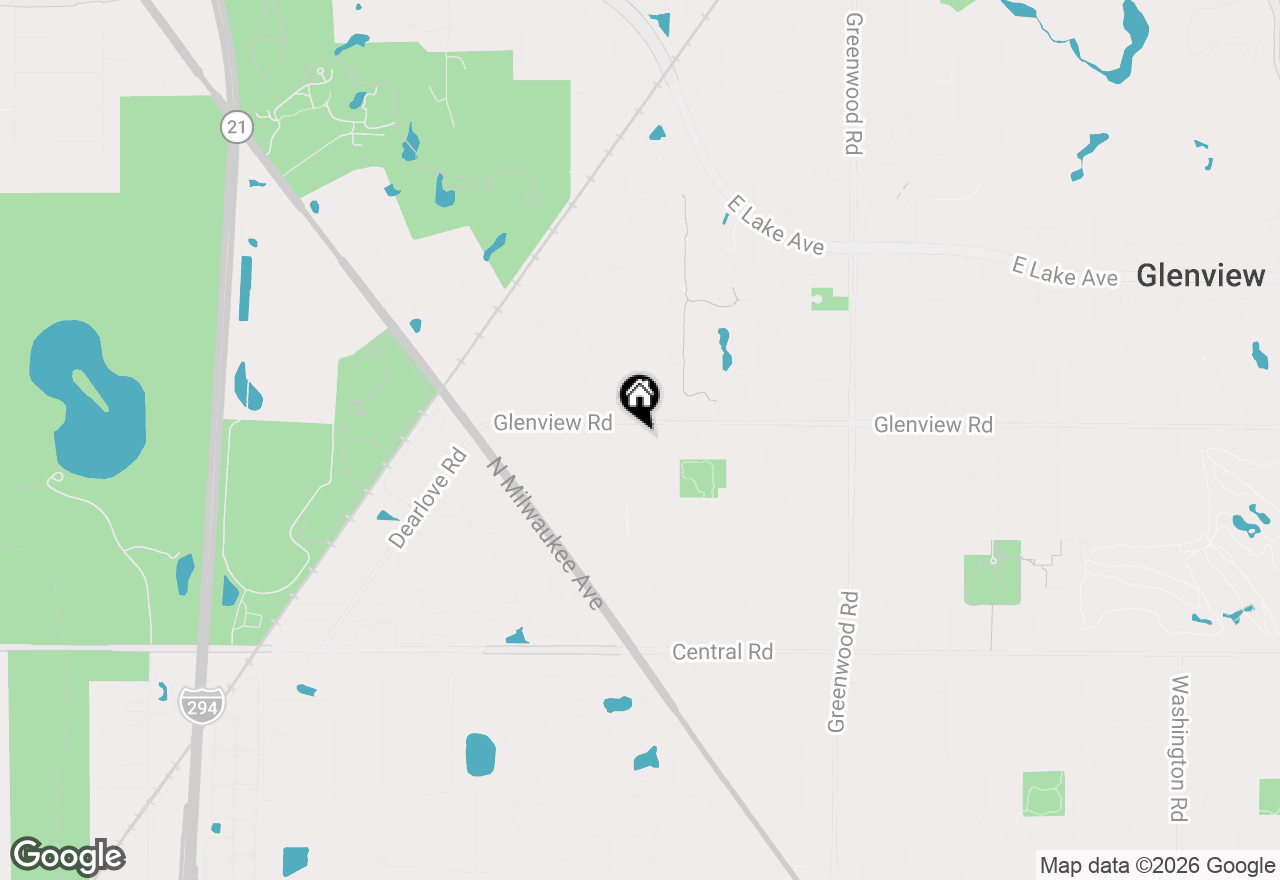 Map of 3720 Liberty Lane, Glenview, IL 60025