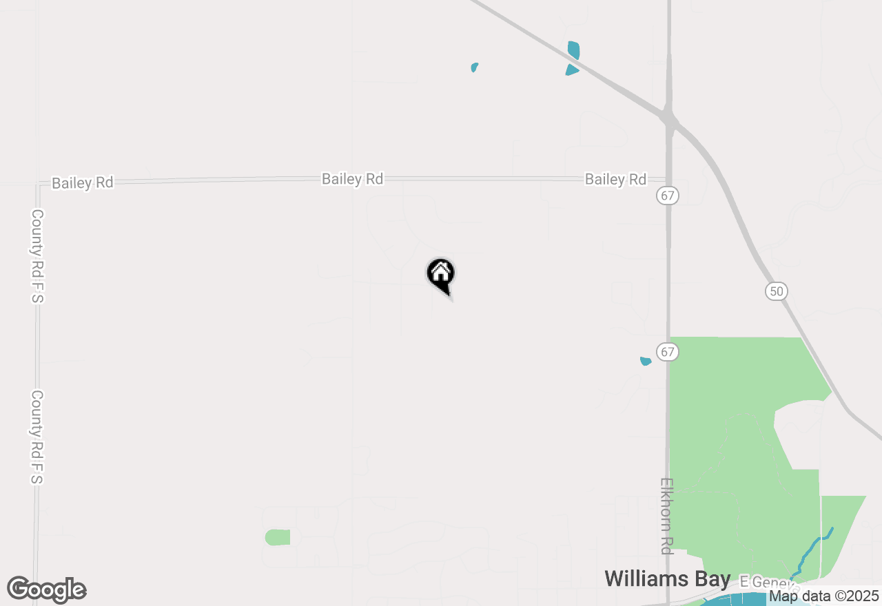 Map of 413 Canterbury Court #LT14, Williams Bay, WI 53191