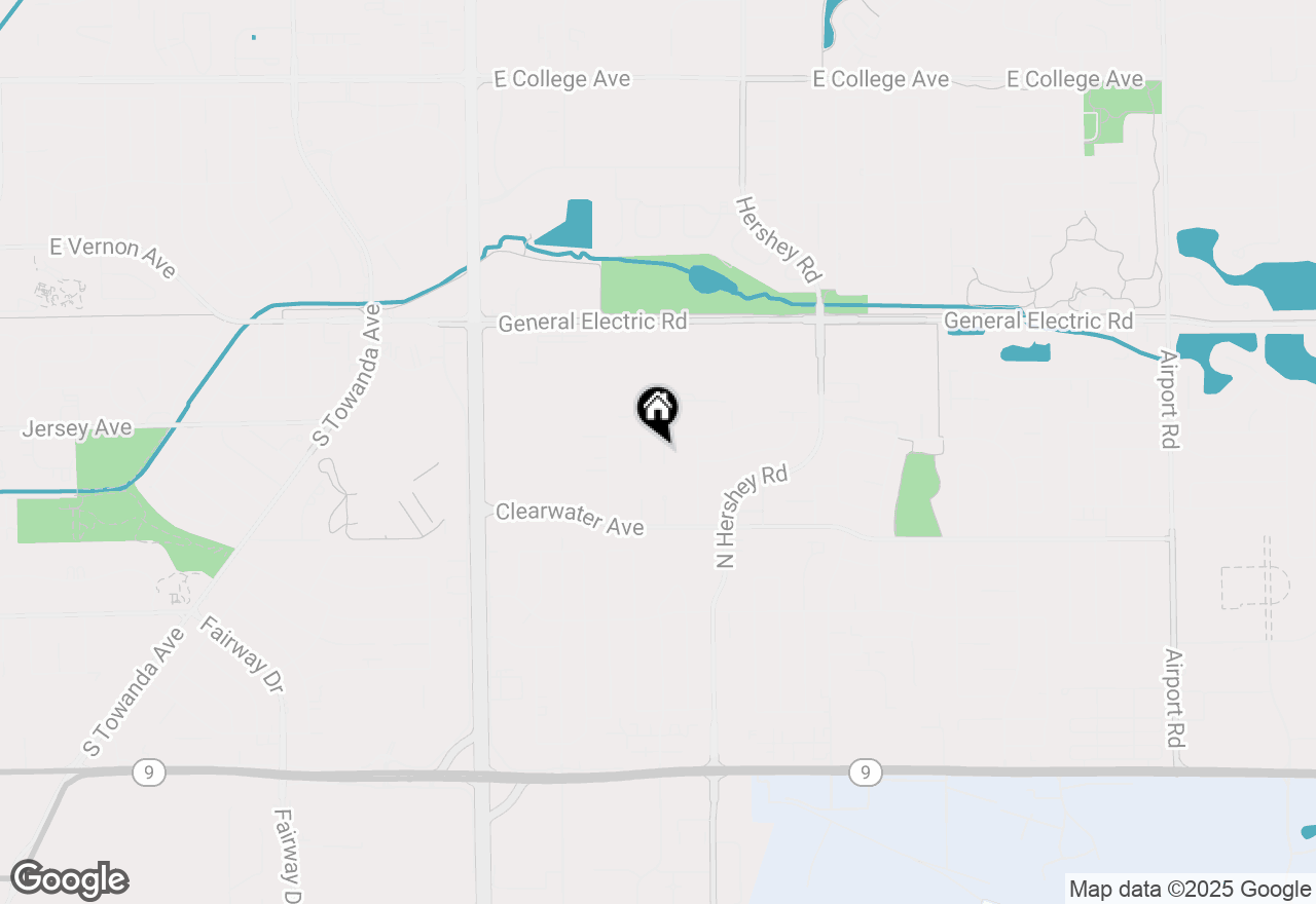 Map of 13 Carraway Court, Bloomington, IL 61704