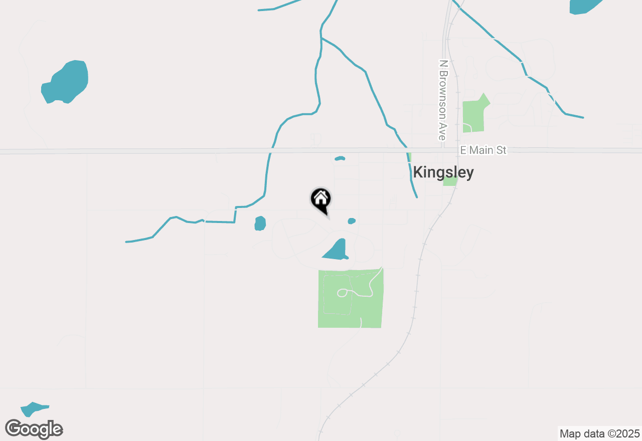 Map of 1393 Killdeer Lane, Kingsley, MI 49649
