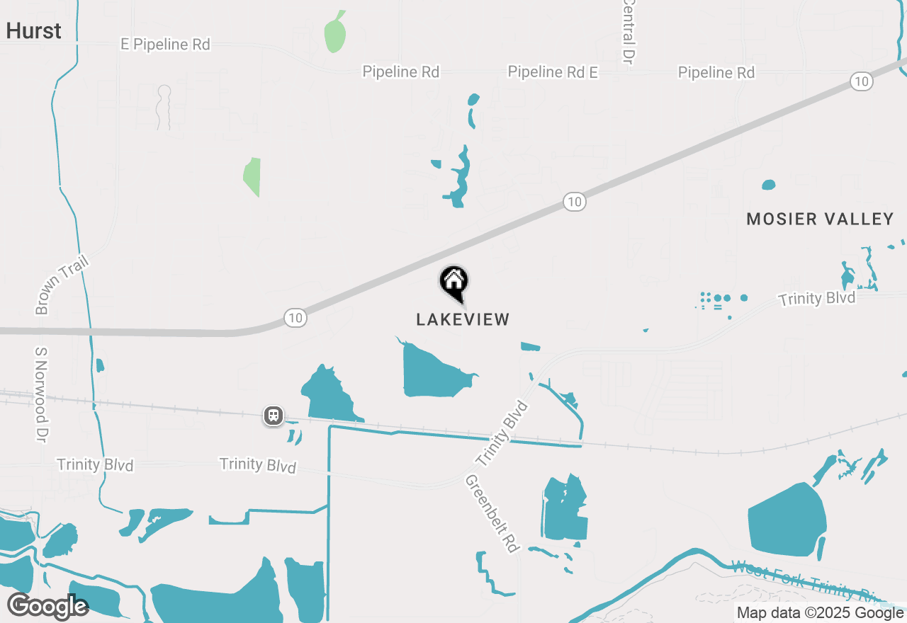 Map of 10425 Lake Brook Drive, Fort Worth, TX 76053