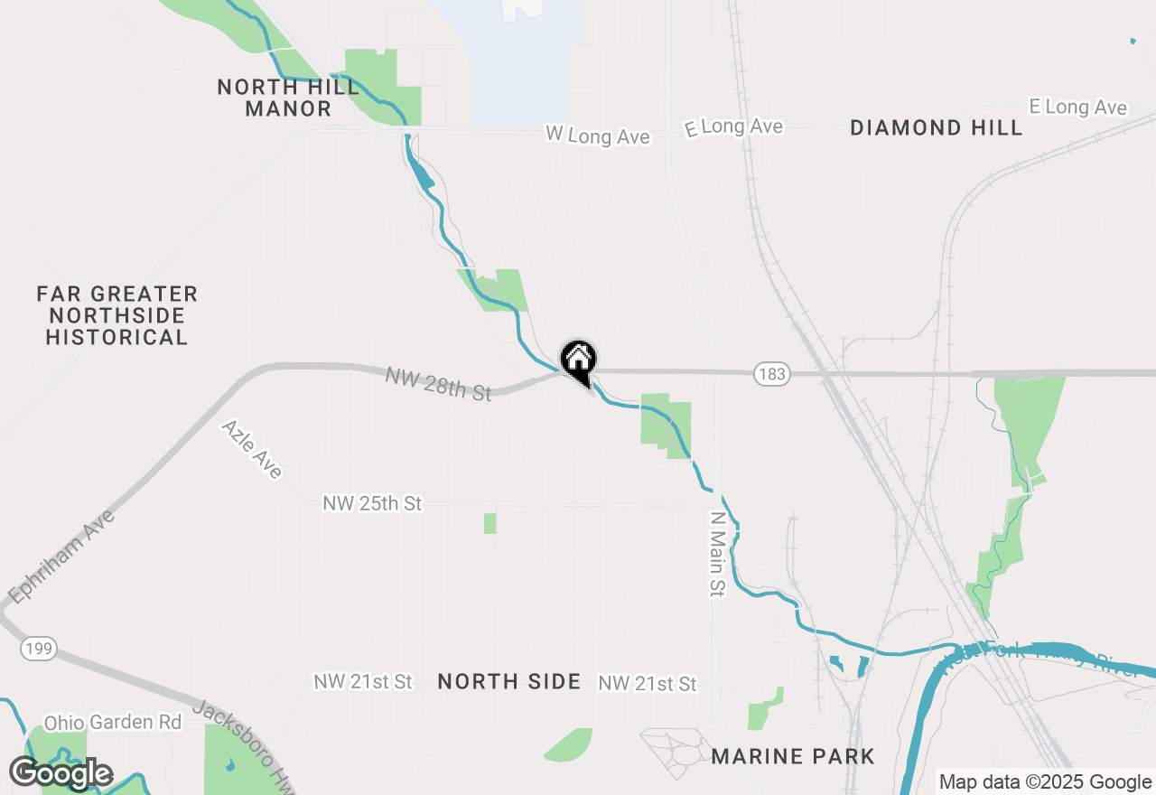 Map of 2702 Holland Street, Fort Worth, TX 76164