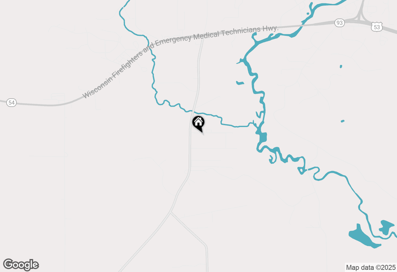 Map of W21085 Deer Run Ln, Galesville, WI 54630