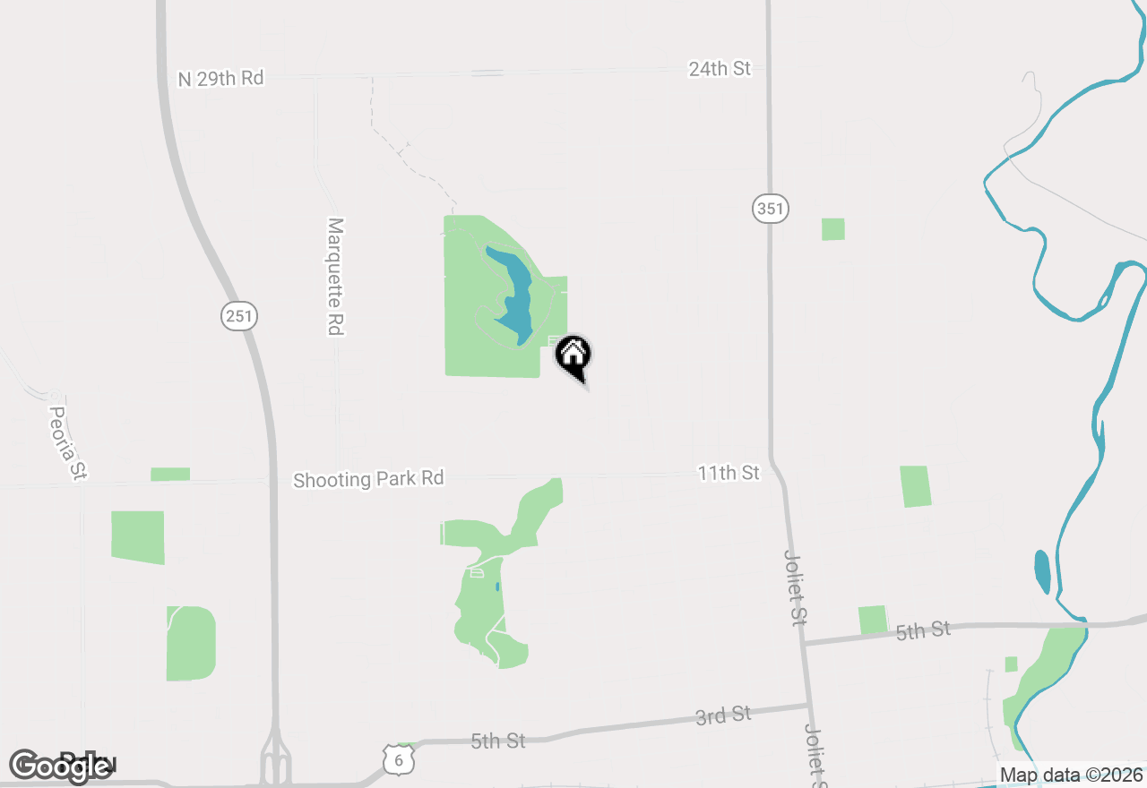 Map of 1332 Chartres Street, Lasalle, IL 61301