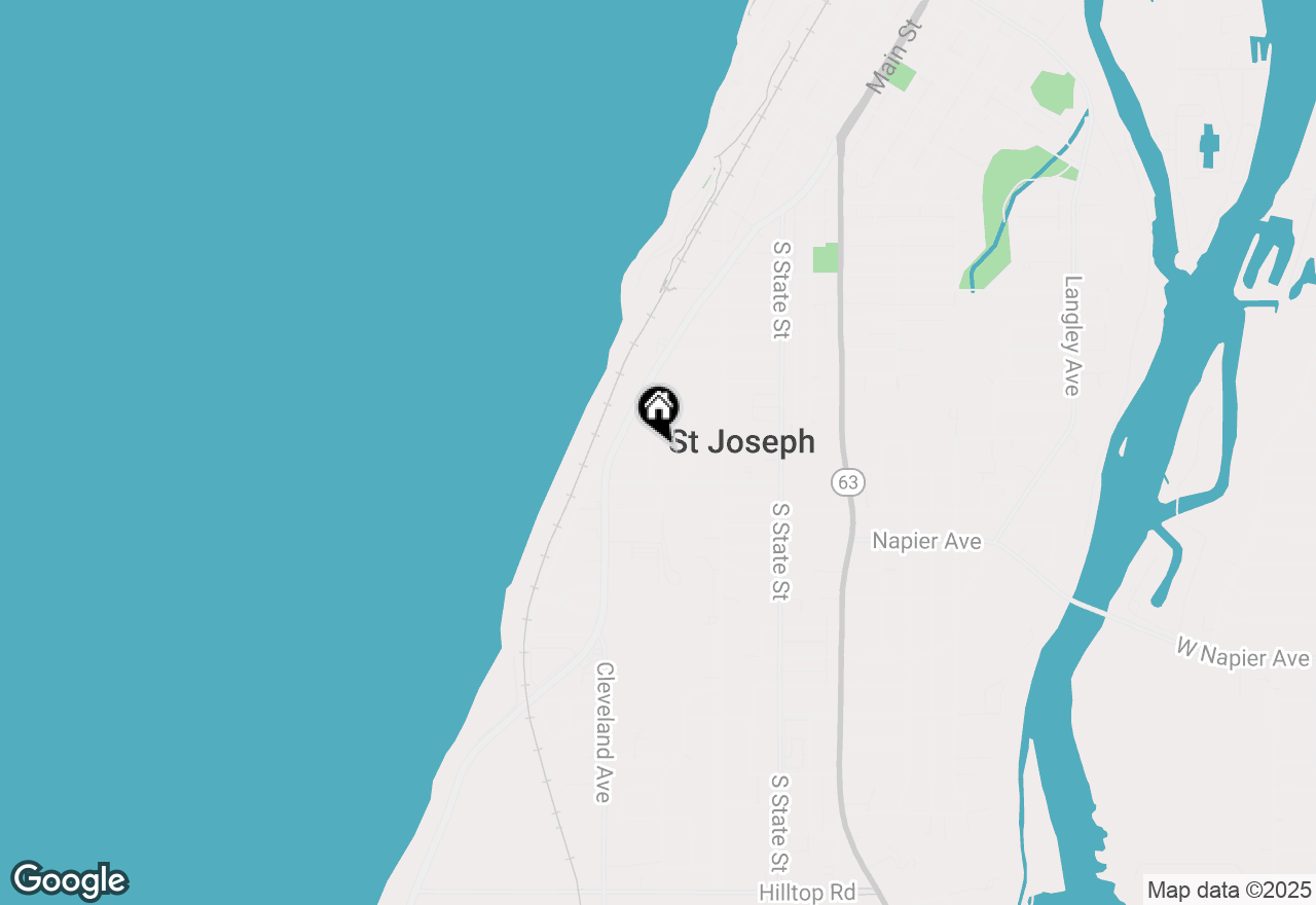 Map of 2215 Pioneer Road, St. Joseph, MI 49085