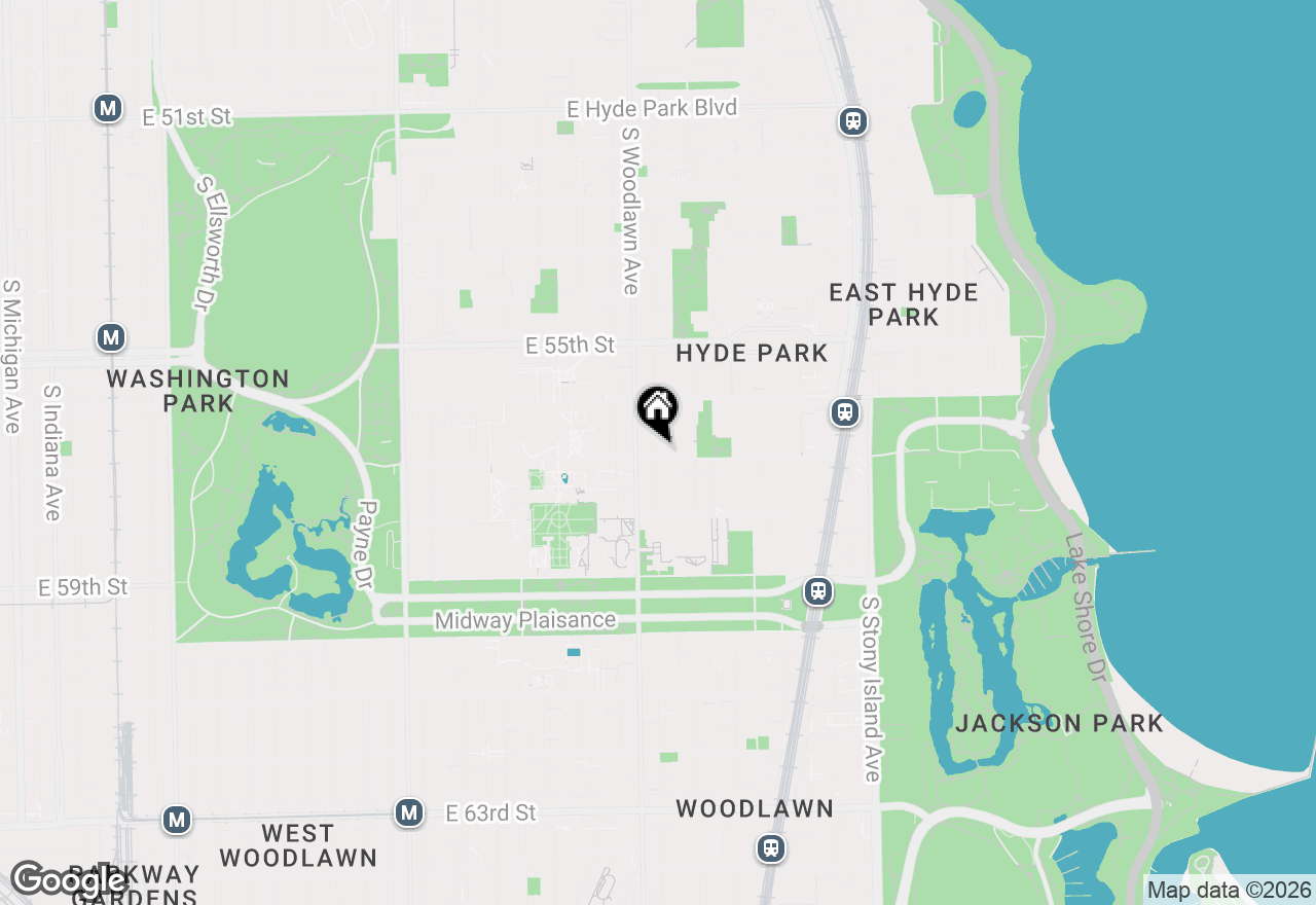 Map of 1220 E 57th Street, Chicago, IL 60637