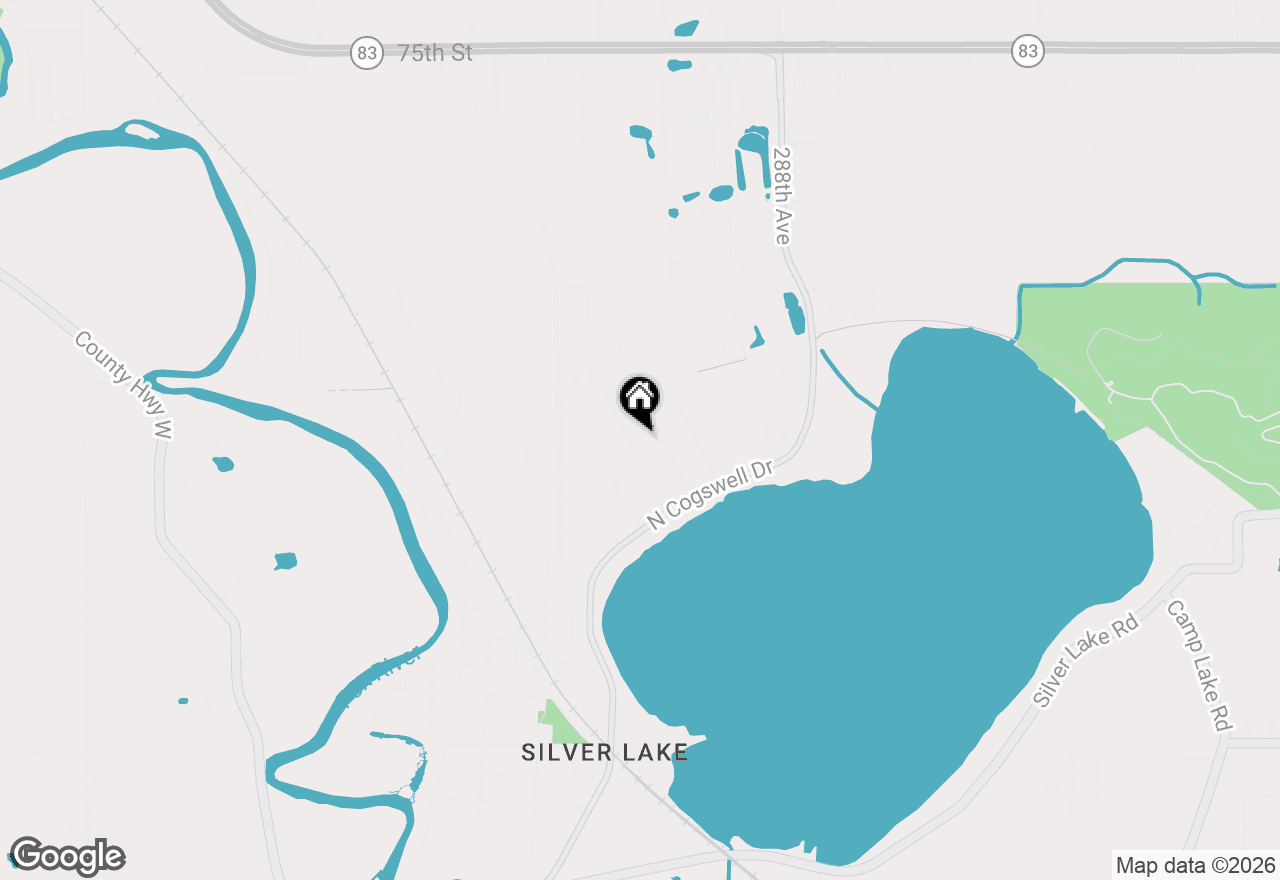 Map of 802 Manor Dr, Silver Lake, WI 53170