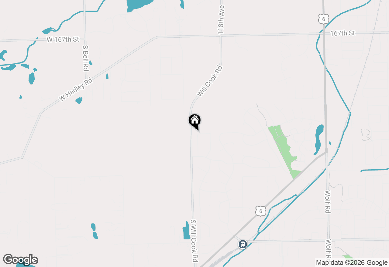 Map of 17252 Grange Drive, Orland Park, IL 60467
