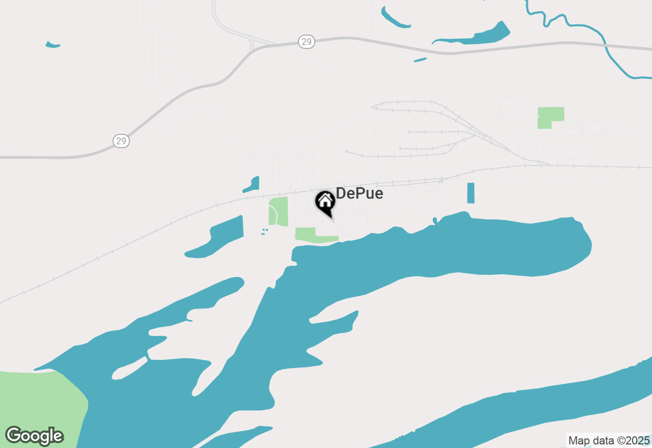 Map of 318 W 2nd Street, Depue, IL 61322