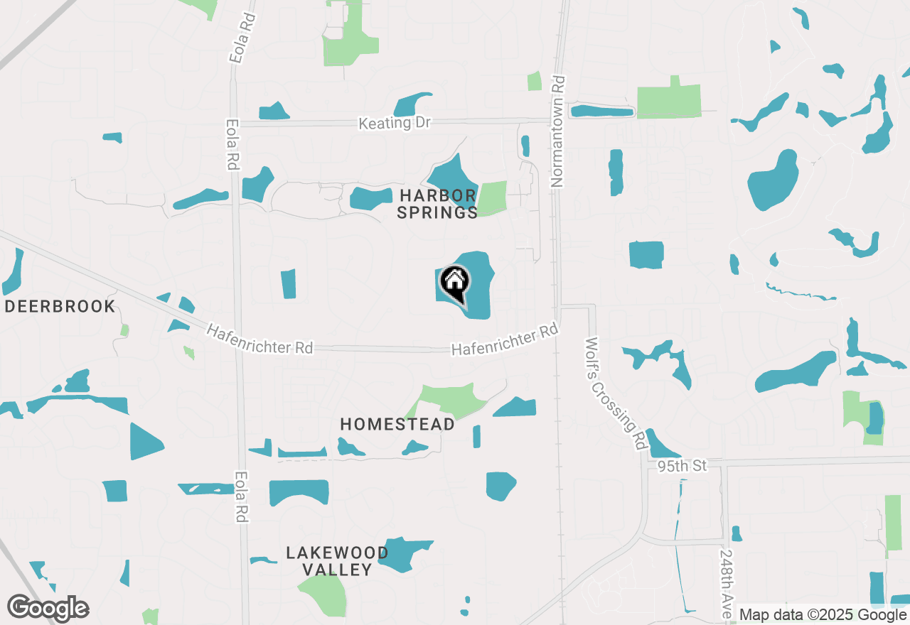 Map of 2112 Whitethorn Drive, Aurora, IL 60503