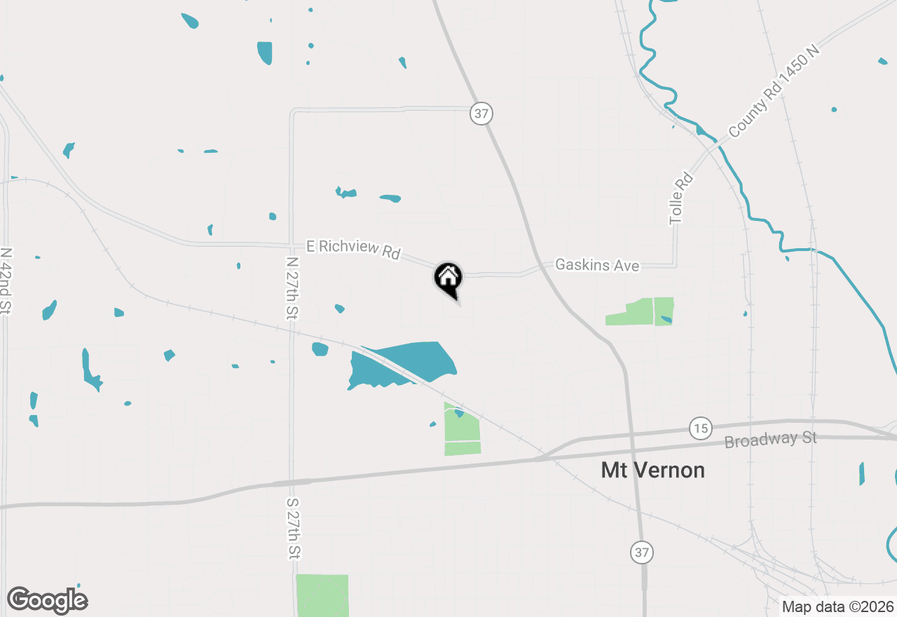 Map of 710 Pavey Avenue, Mt Vernon, IL 62864