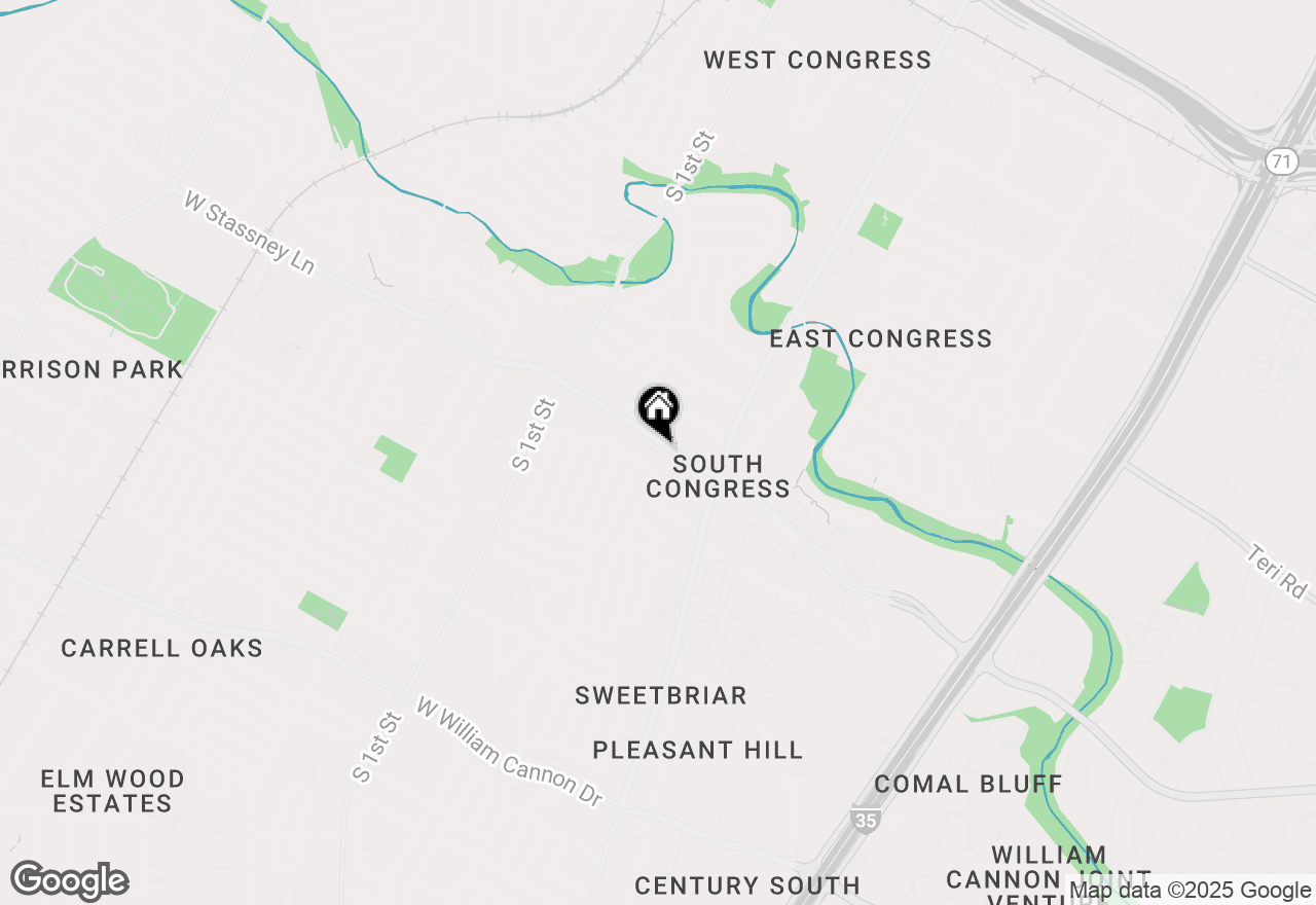 Map of 301 W Stassney Ln #7, Austin, TX 78745