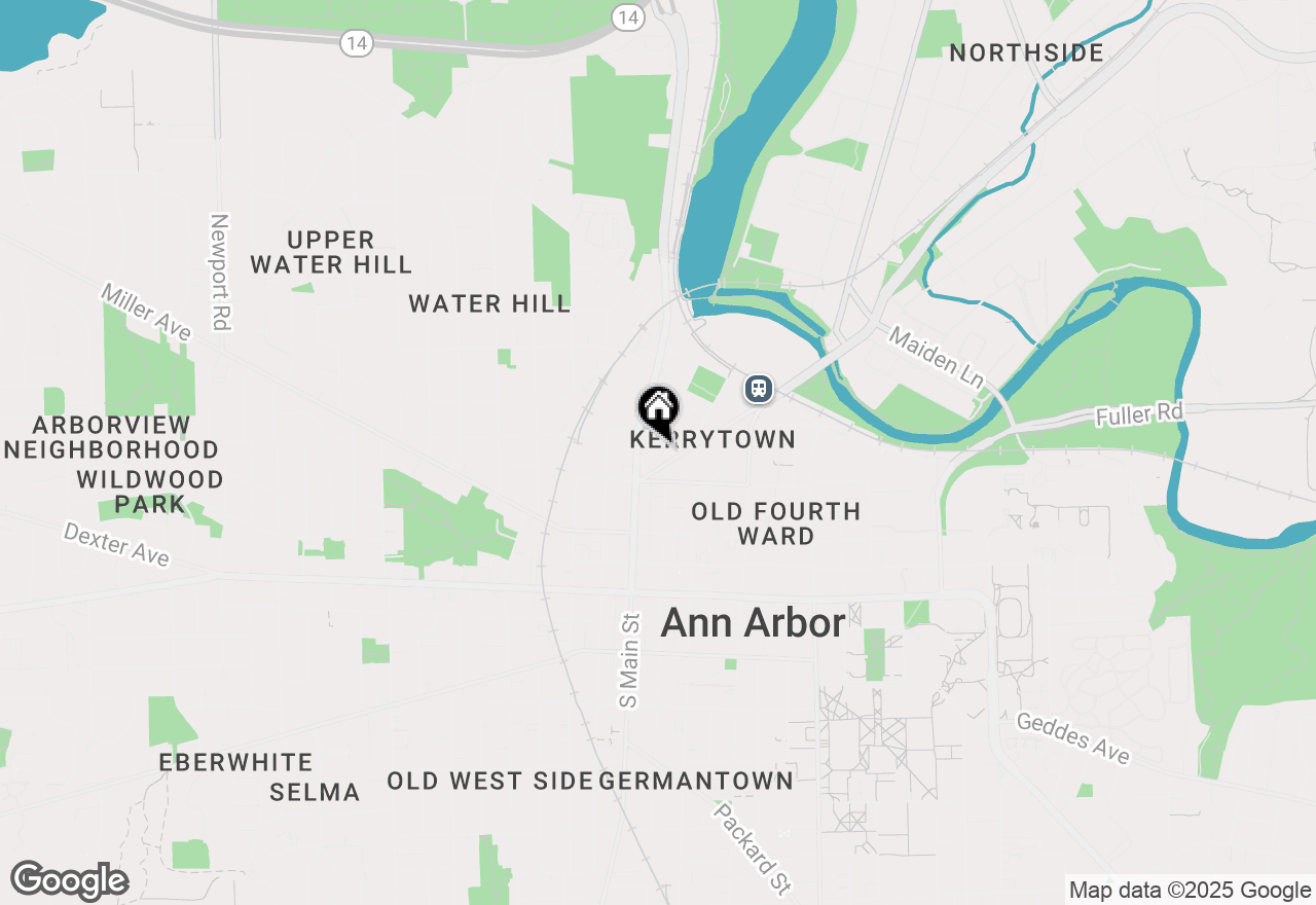 Map of 611 N 4th Avenue, Ann Arbor, MI 48104
