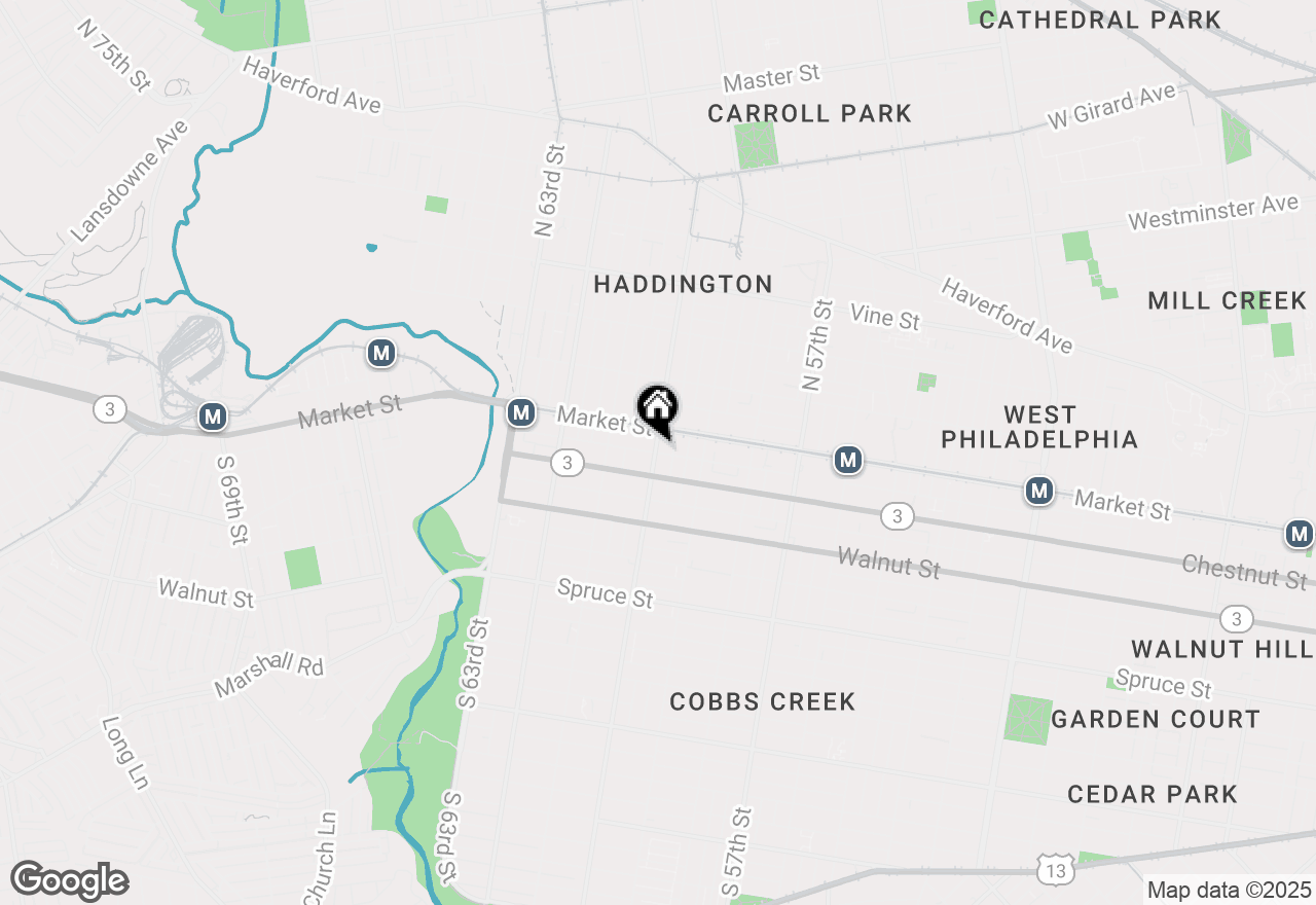 Map of 19 S 60th Street #1ST FLOOR, Philadelphia, PA 19139