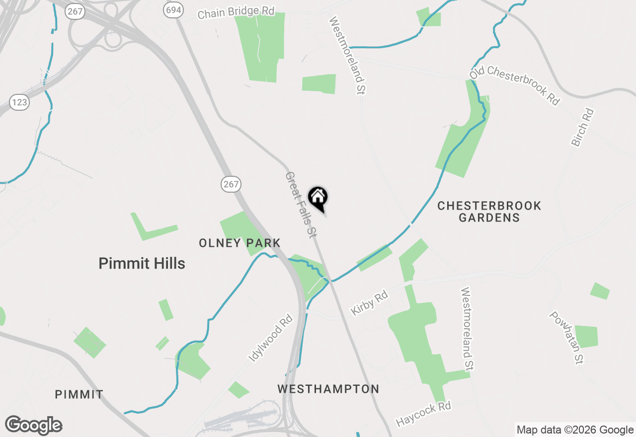 Map of 1824 Dalmation Drive, Mclean, VA 22101