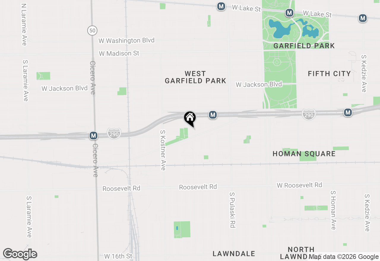 Map of 707 S Tripp Avenue, Chicago, IL 60624