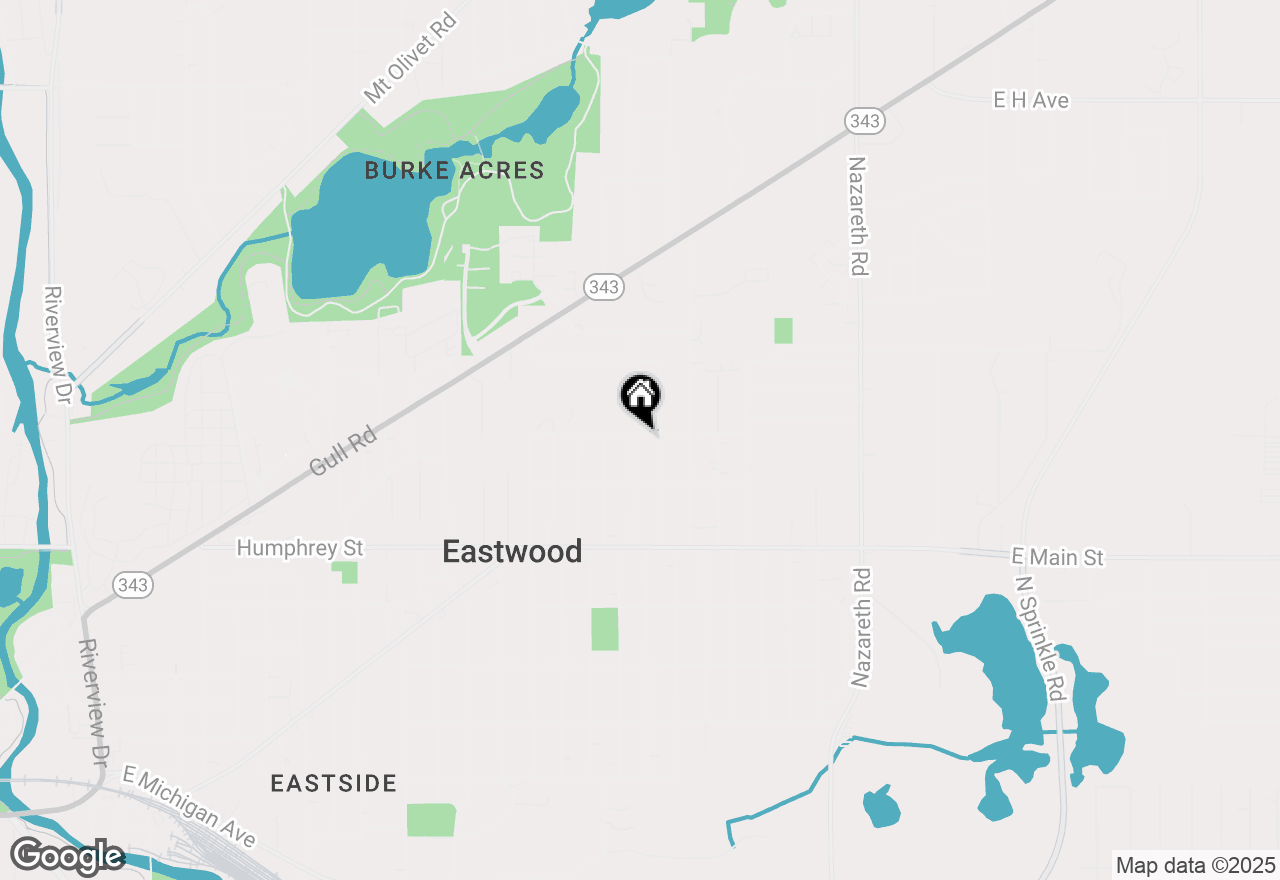 Map of 1524 Woodrow Drive, Kalamazoo, MI 49048