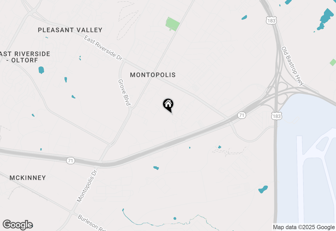 Map of 2302 Maxwell Ln, Austin, TX 78741