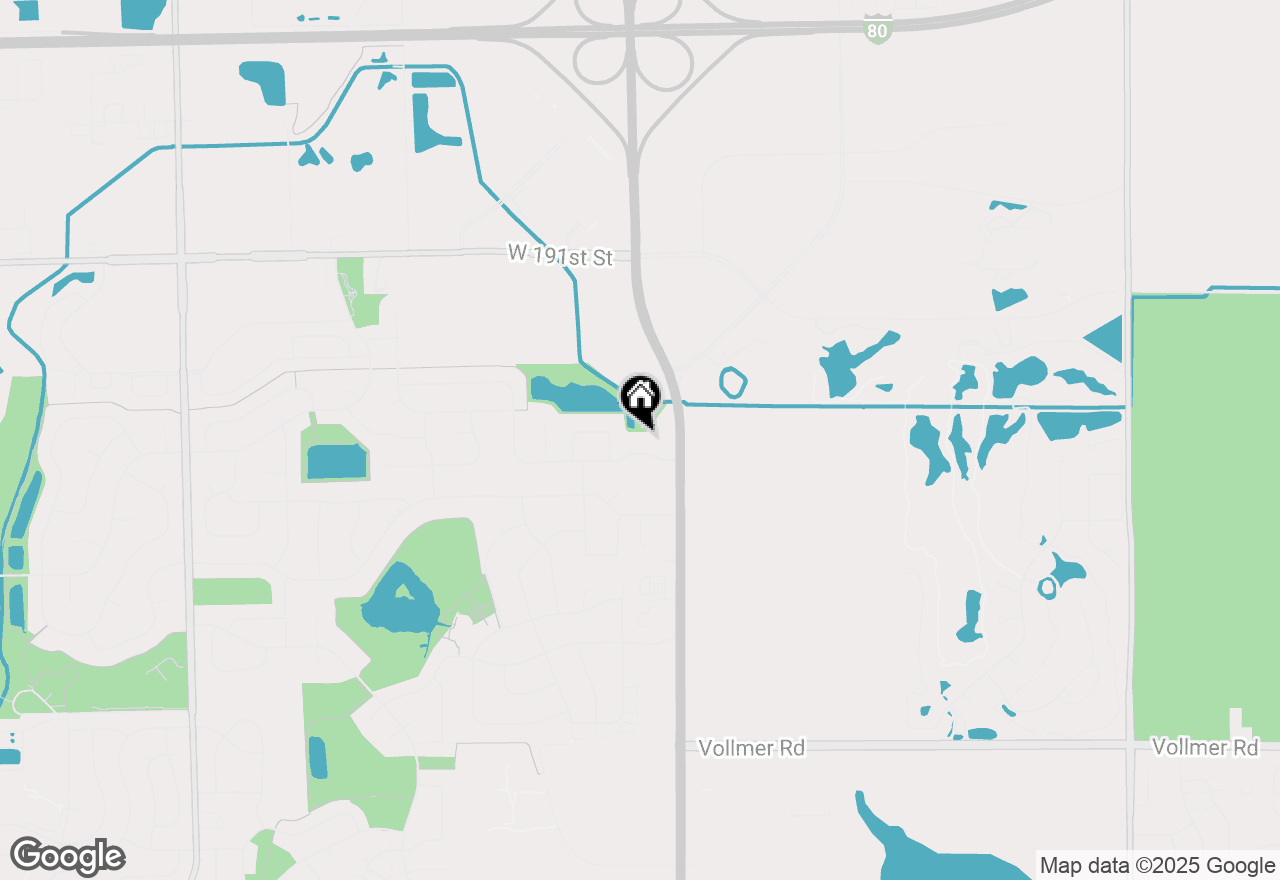 Map of 7220 W 194th Street, Tinley Park, IL 60487