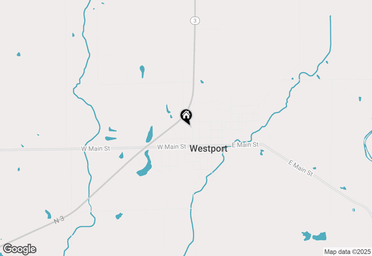 Map of 303 N Range Street, Westport, IN 47283