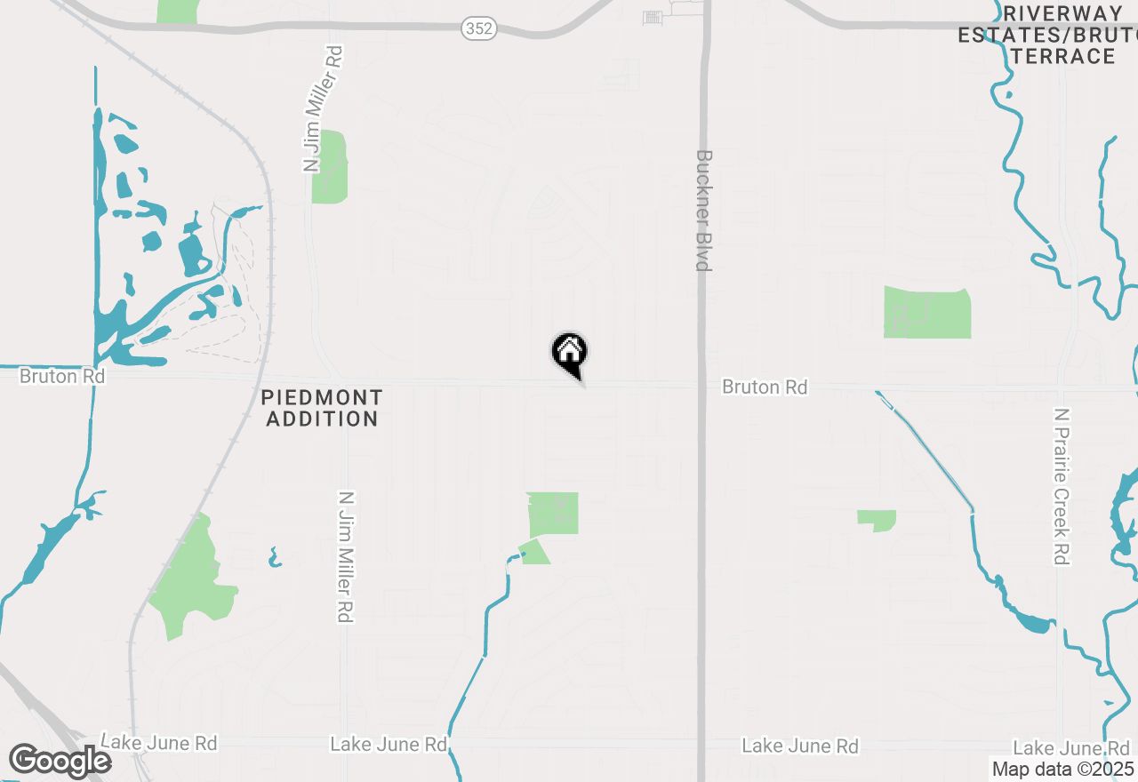 Map of 7734 Bruton Road, Dallas, TX 75217