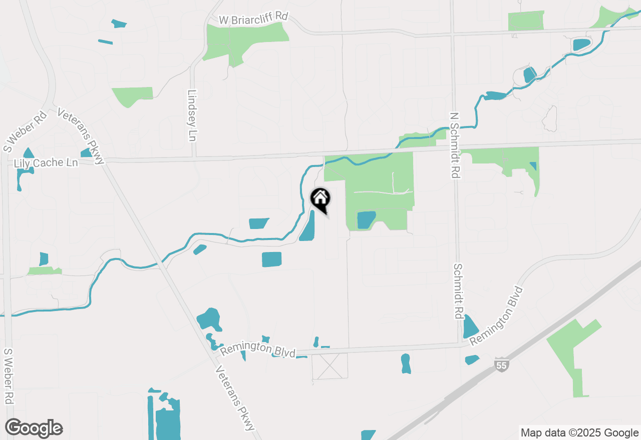 Map of 425 S Orchard Drive, Bolingbrook, IL 60440