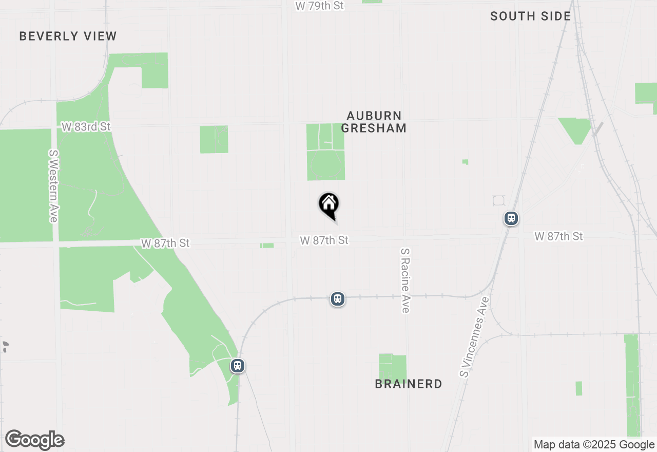 Map of 8630 S Bishop Street, Chicago, IL 60620