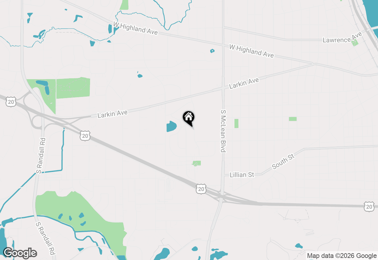 Map of 141 Kathleen Drive, Elgin, IL 60123