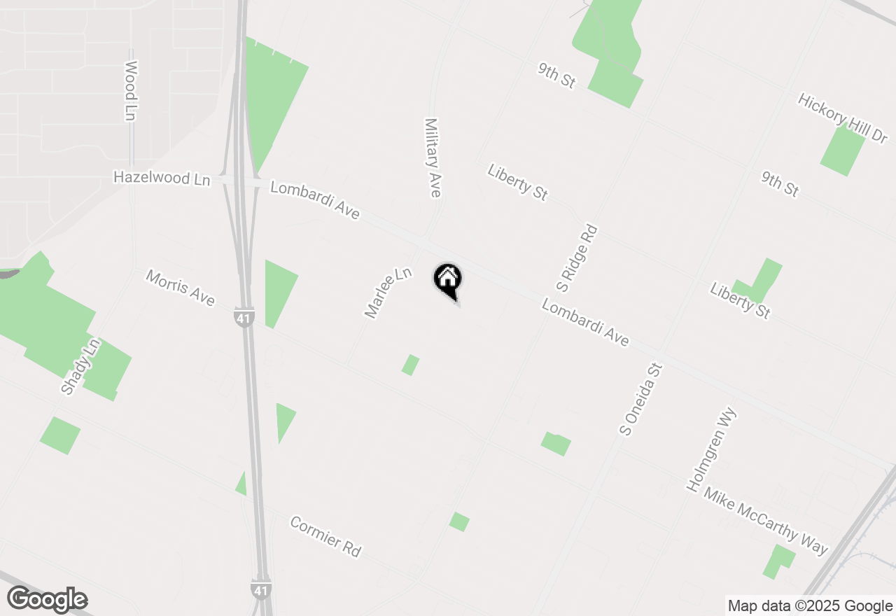 Map of 1158 Brookwood Dr, Green Bay, WI 54304