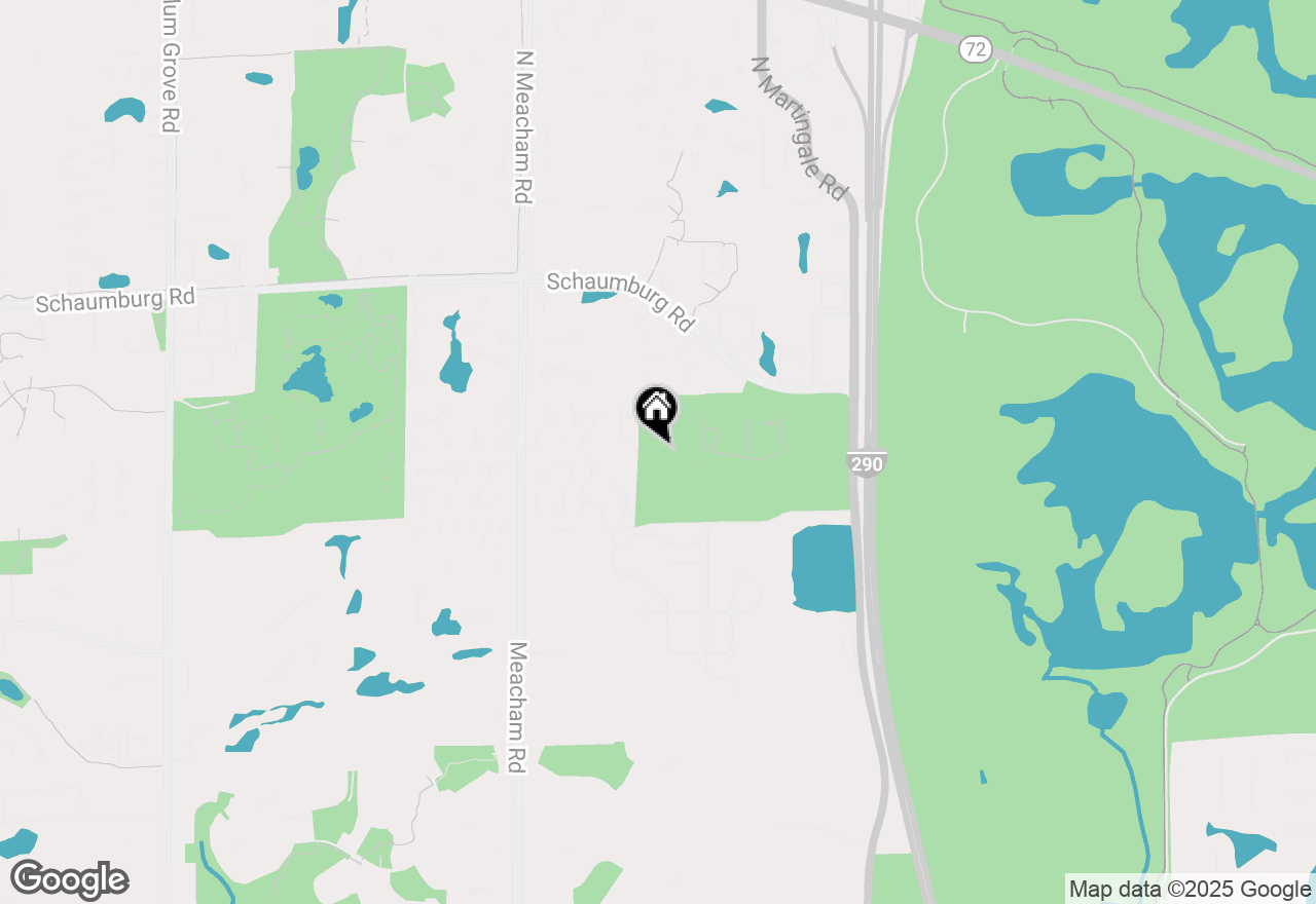 Map of 393 Pinetree Lane #B2, Schaumburg, IL 60193