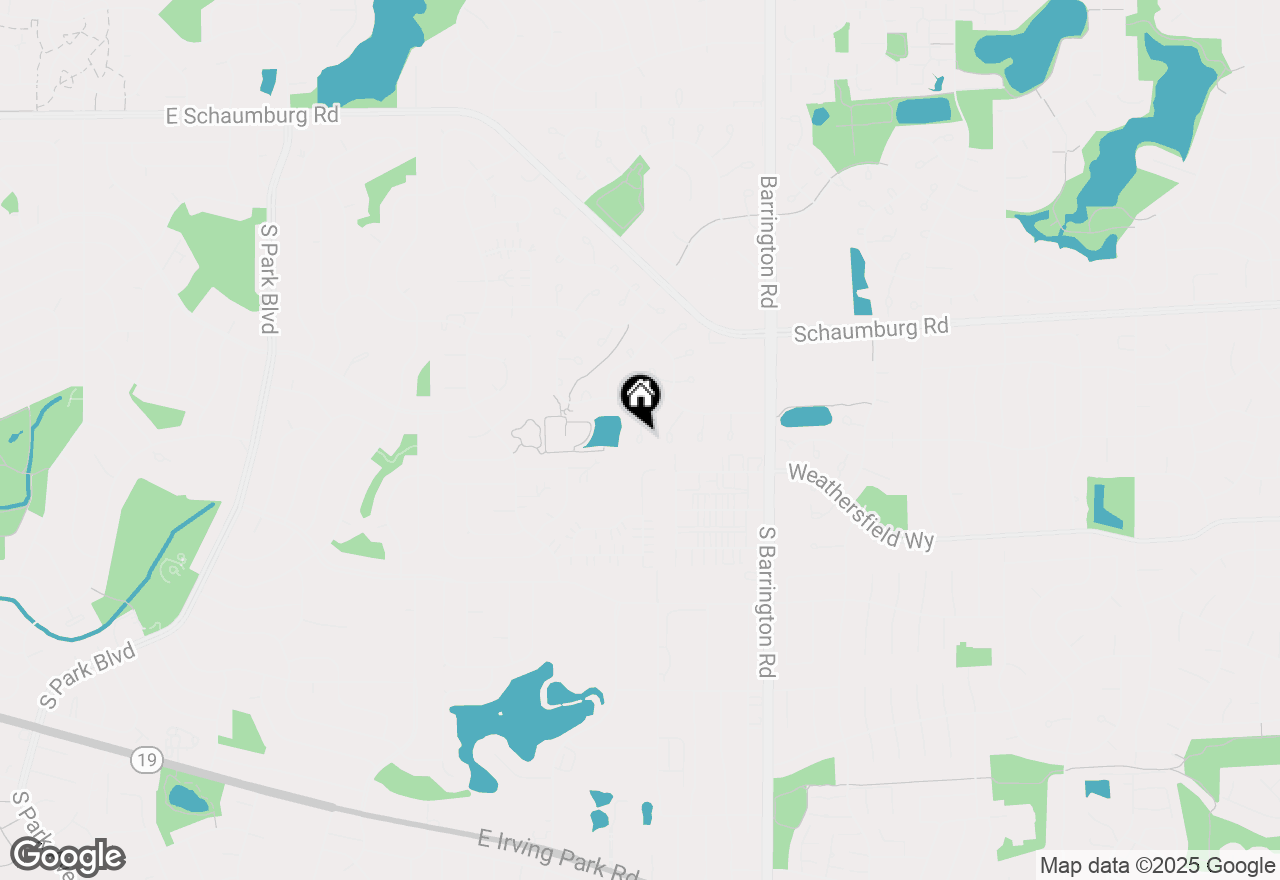 Map of 208 Hawk Court, Schaumburg, IL 60193